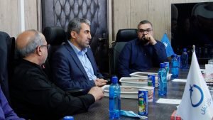 حضور دکتر پورابراهیمی در دفتر بازار نخل
